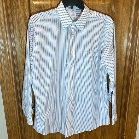 Brooks Brothers Other - Men’s Brooks Brothers Stripped Dress Shirt 16.5-35